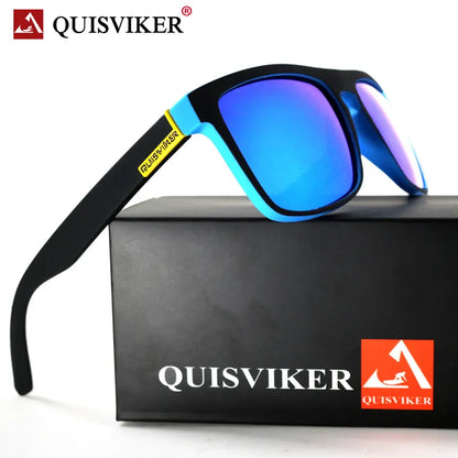 LZINA™ | QUISVIKER Polarized Sports Sunglasses for Men and Women – Ideal for Fishing, Camping, Hiking and Driving – UV Protection Sunglasses