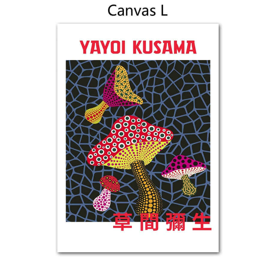 LZINA™ | Yayoi Kusama Abstract Premium Poster