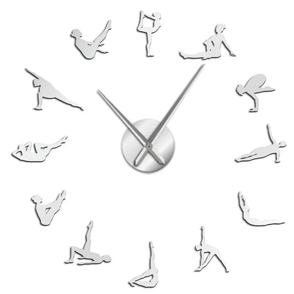 LZINA™ | Pilates Poses DIY Wall Clock