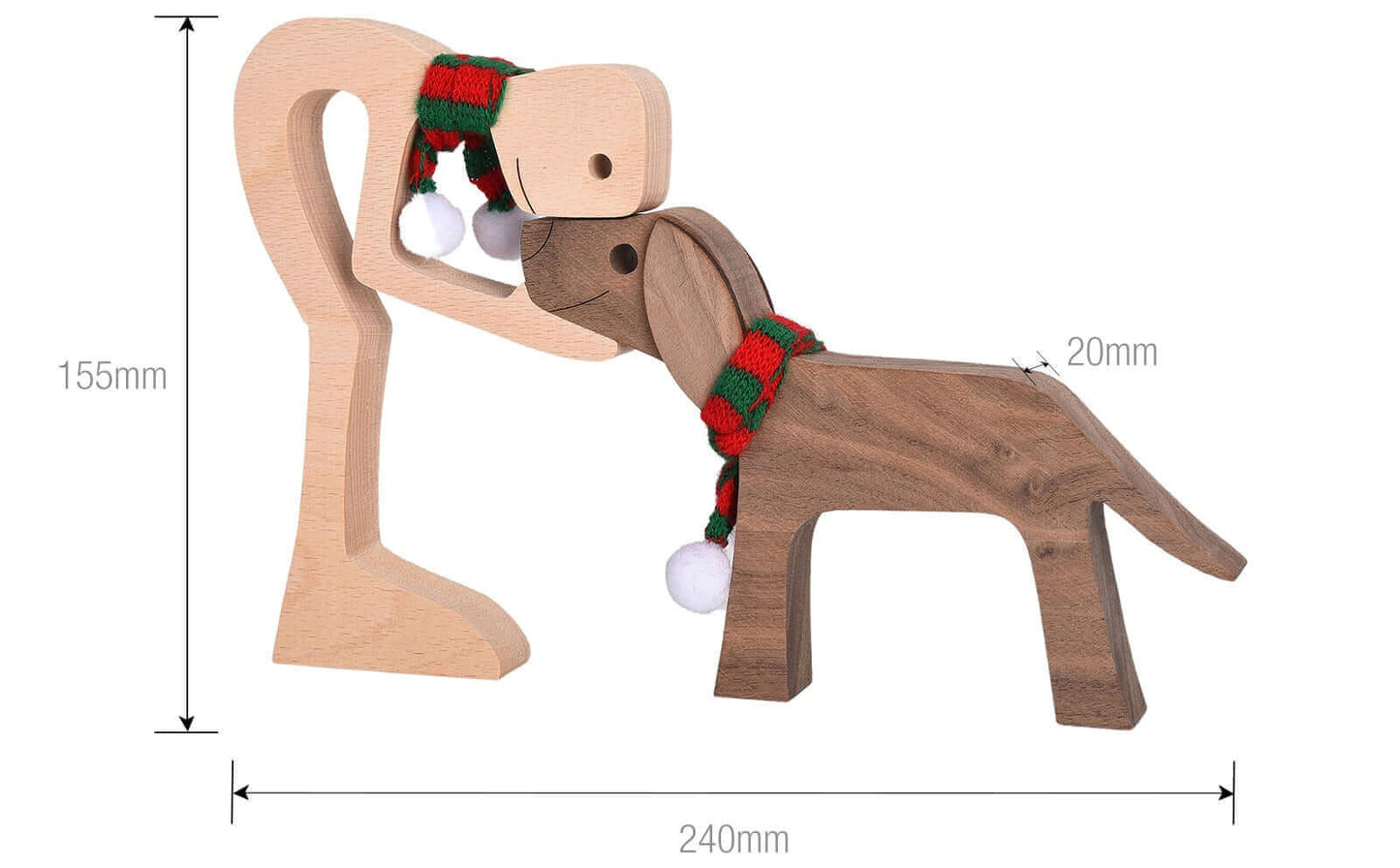 LZINA™ | Danish Wooden Animal Ornaments