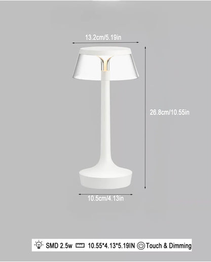 BowLift Crystal™ Touch Lamp — Sleek, Responsive Lighting at Your Fingertips