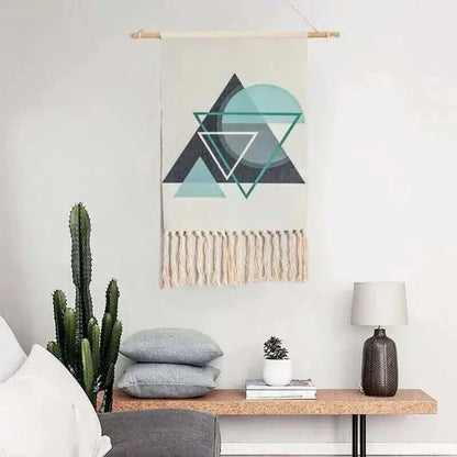 LZINA™ | Macrame Hanging Cotton Rug