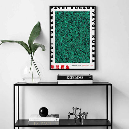 LZINA™ | Yayoi Kusama Abstract Premium Poster