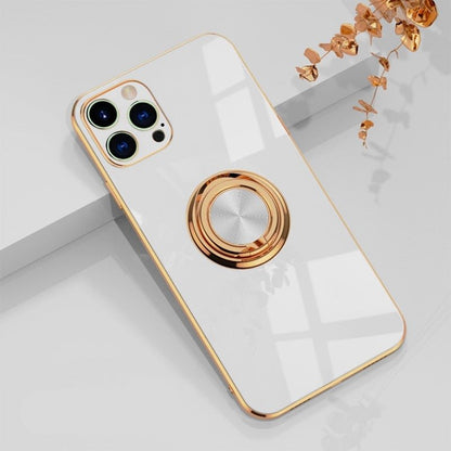 LZINA™ | iPhone Case with Metal Stand Ring