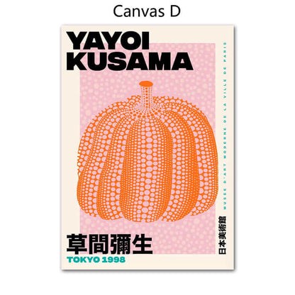 LZINA™ | Yayoi Kusama Abstract Premium Poster