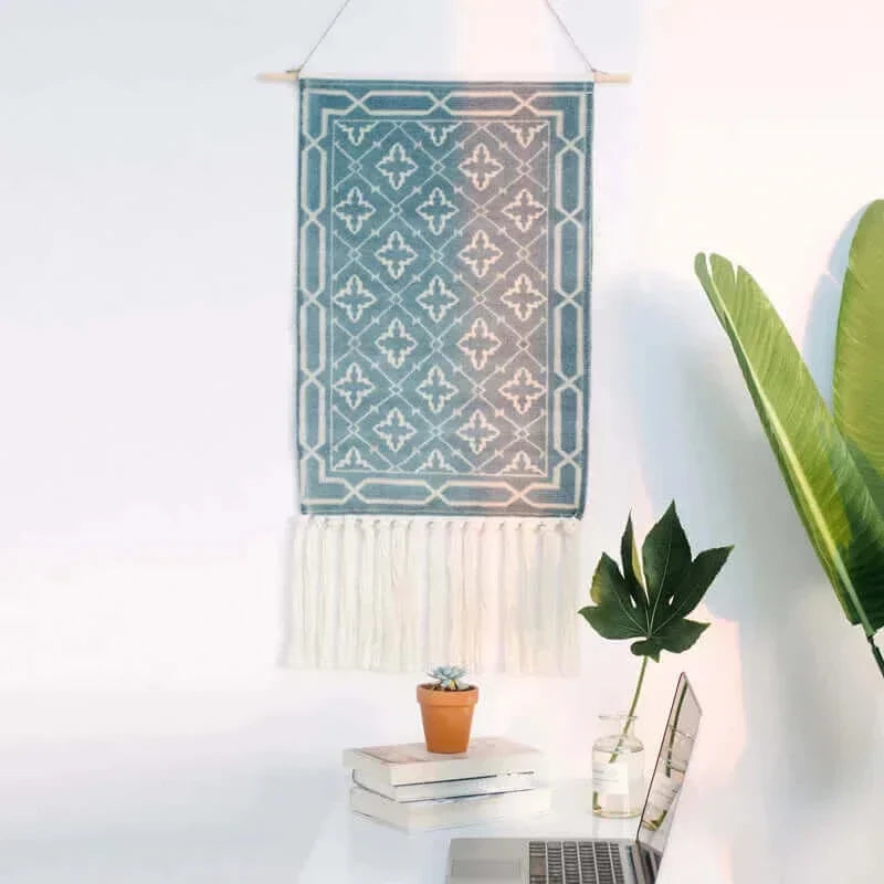 LZINA™ | Macrame Hanging Cotton Rug