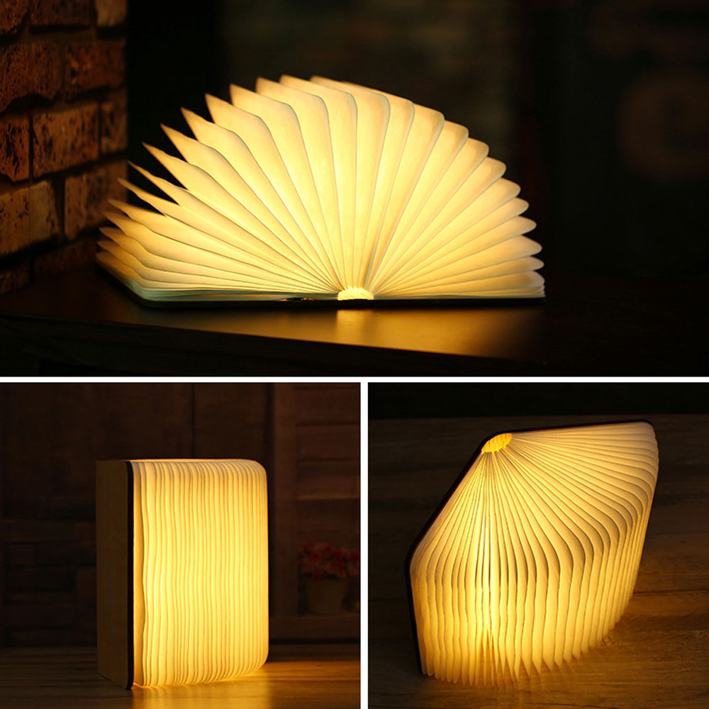 BowLift Cordless LED Reading Lamp with Adjustable Brightness for Wonderbook