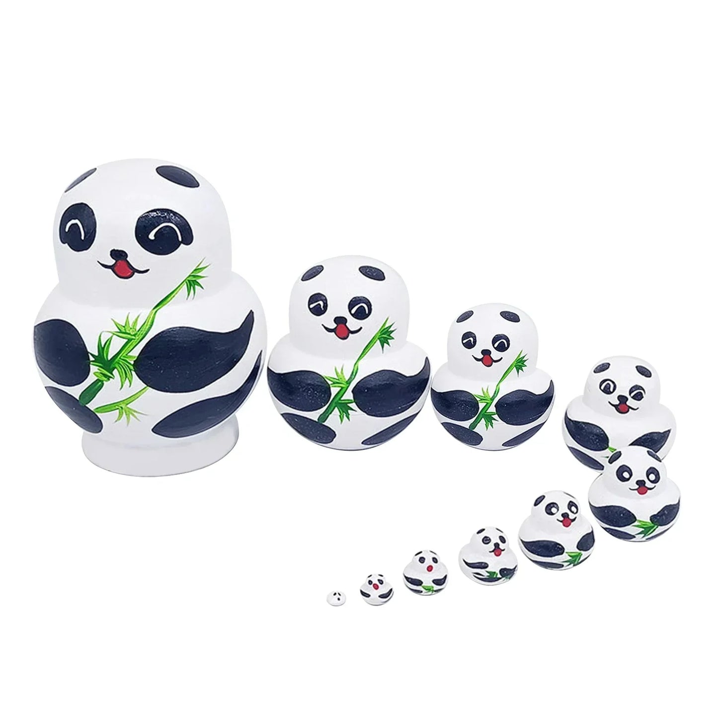 BowLift | 10 pieces/set wooden Russian matryoshka dolls