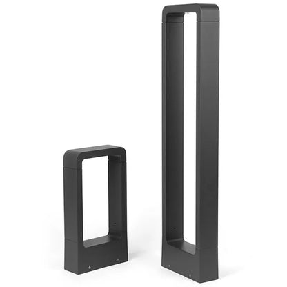 LZINA™ | 15W LED garden light: aluminum post lamp for outdoor courtyard, villa landscape lighting