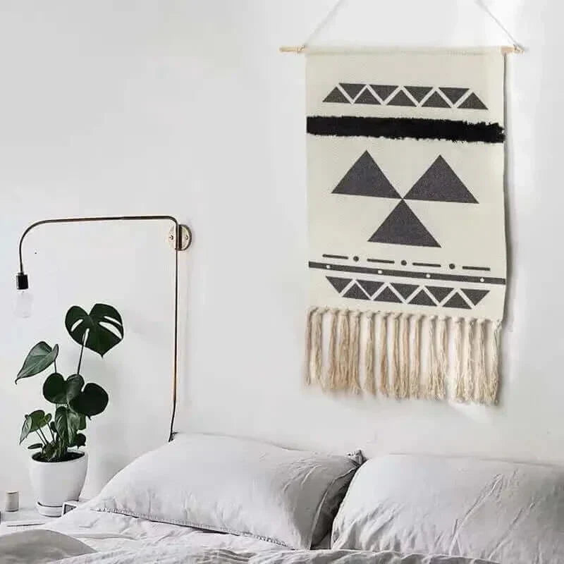 LZINA™ | Macrame Hanging Cotton Rug