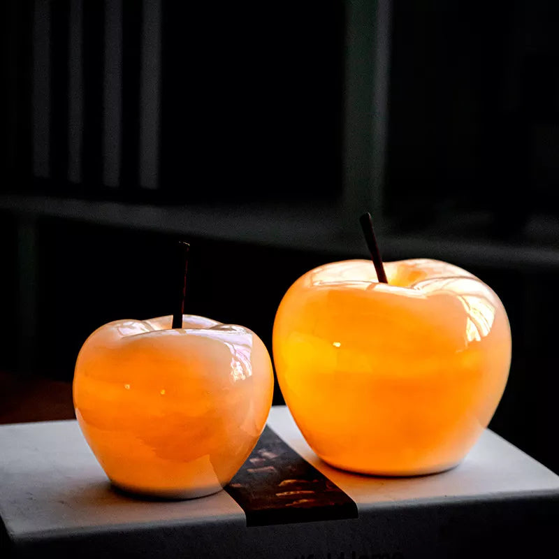 BowLift Apple Translucent Nightstand Lamp – Sleek, Ambient Bedside Lighting