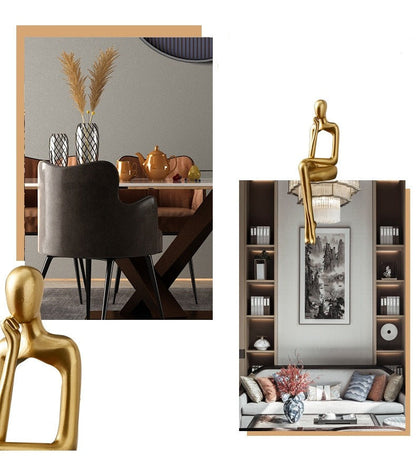 LZINA™ | Modern Figurines Abstract Home Decor Sculpture