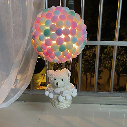 BowLift DIY Hot Air Balloon-Shaped Flying Animals Night Light