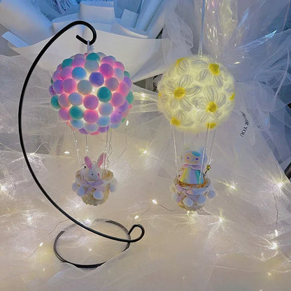 BowLift DIY Hot Air Balloon-Shaped Flying Animals Night Light
