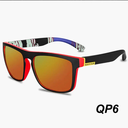 LZINA™ | QUISVIKER Polarized Sports Sunglasses for Men and Women – Ideal for Fishing, Camping, Hiking and Driving – UV Protection Sunglasses