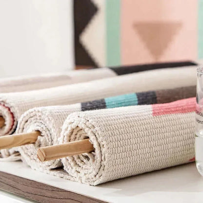 LZINA™ | Macrame Hanging Cotton Rug