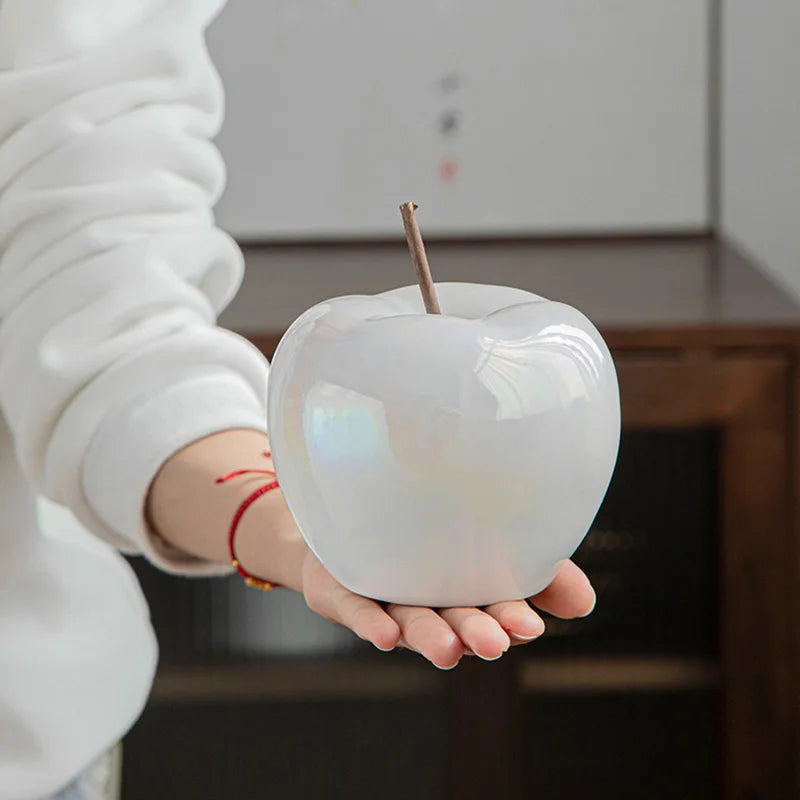 BowLift Apple Translucent Nightstand Lamp – Sleek, Ambient Bedside Lighting