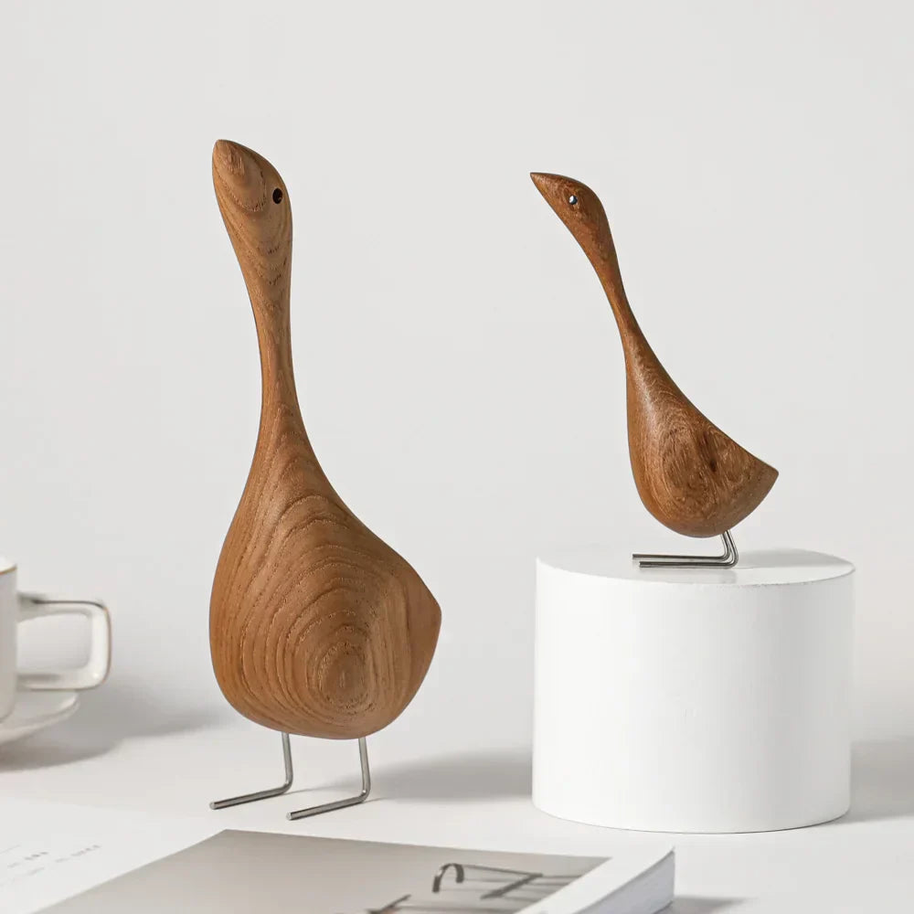 LZINA™ | Nordic Wood Goose Figures