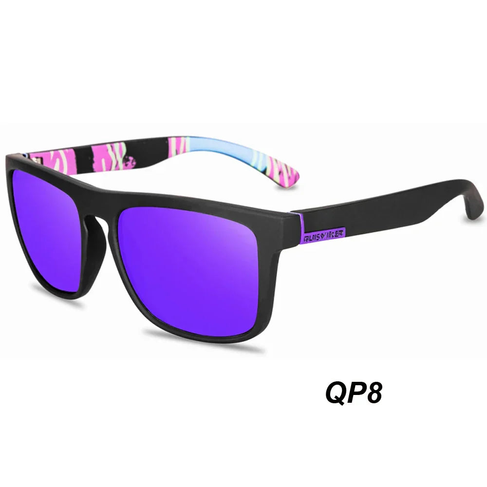 LZINA™ | QUISVIKER Polarized Sports Sunglasses for Men and Women – Ideal for Fishing, Camping, Hiking and Driving – UV Protection Sunglasses