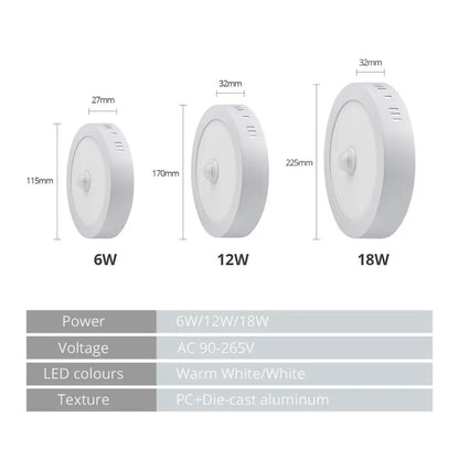 BowLift | Motion Sensor LED Ceiling Lights – Smart Lighting for Your Home