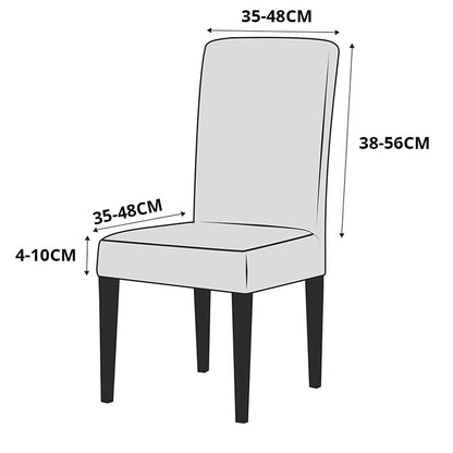 BowLift | Chair Covers - Coverly - Stretchable - Elegant (2 pieces)