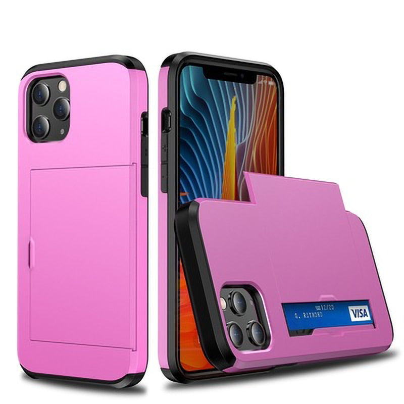 LZINA™ | Business Armor Slide Wallet iPhone Case