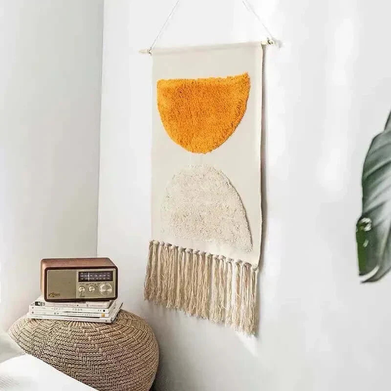 LZINA™ | Macrame Hanging Cotton Rug