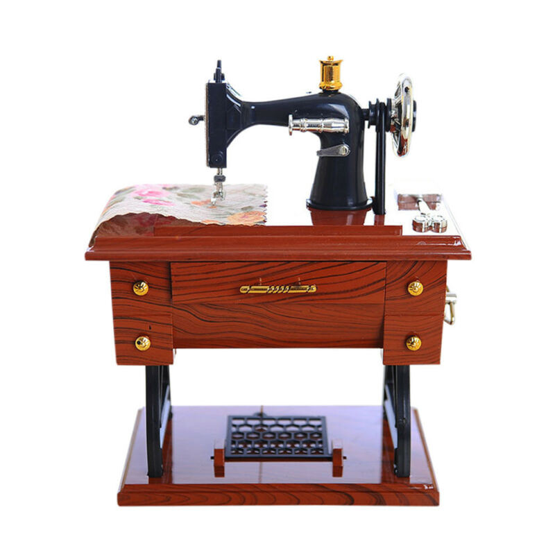 LZINA™ | Mini Craft Retro Sewing Machine Decor