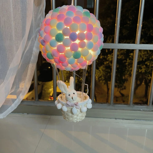 BowLift DIY Hot Air Balloon-Shaped Flying Animals Night Light