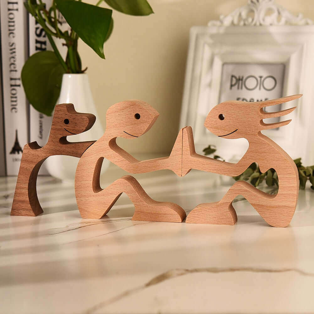 LZINA™ | Danish Wooden Animal Ornaments