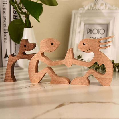 LZINA™ | Danish Wooden Animal Ornaments
