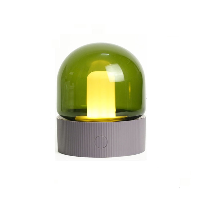 BowLift Vintage MiniPastell Nightstand Lamp - Soft Pastel Glow for Cozy Readings