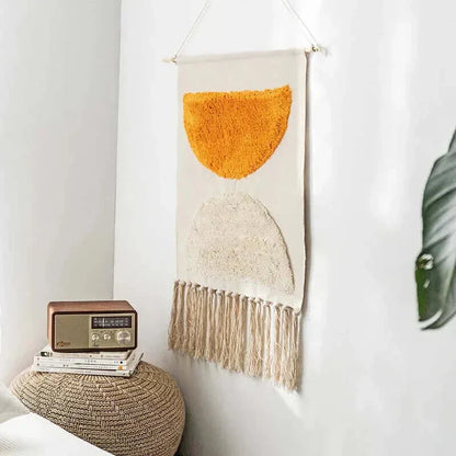 LZINA™ | Macrame Hanging Cotton Rug