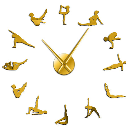 LZINA™ | Pilates Poses DIY Wall Clock