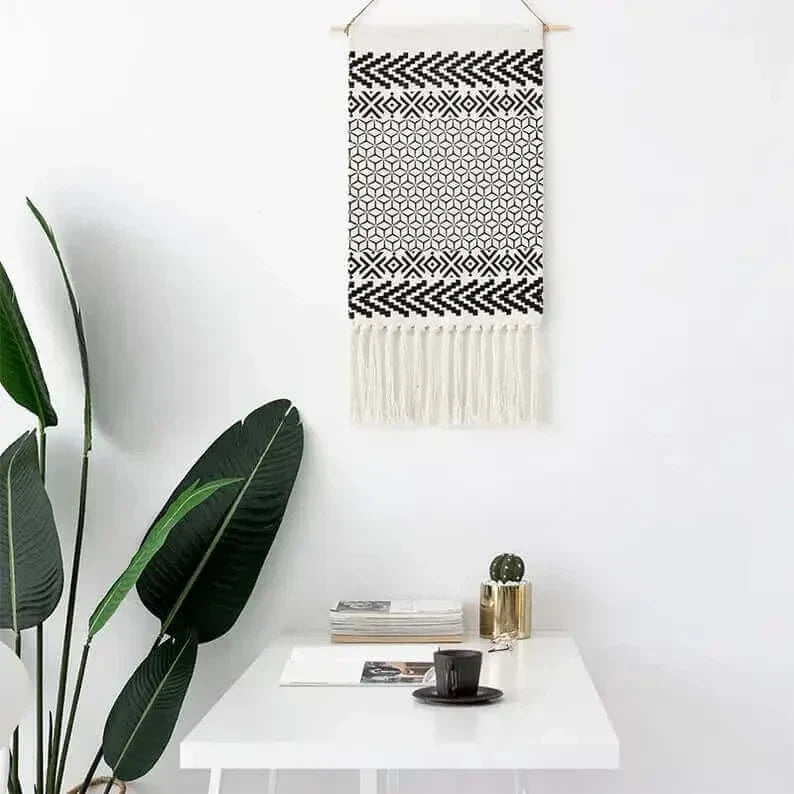 LZINA™ | Macrame Hanging Cotton Rug