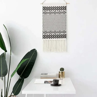 LZINA™ | Macrame Hanging Cotton Rug