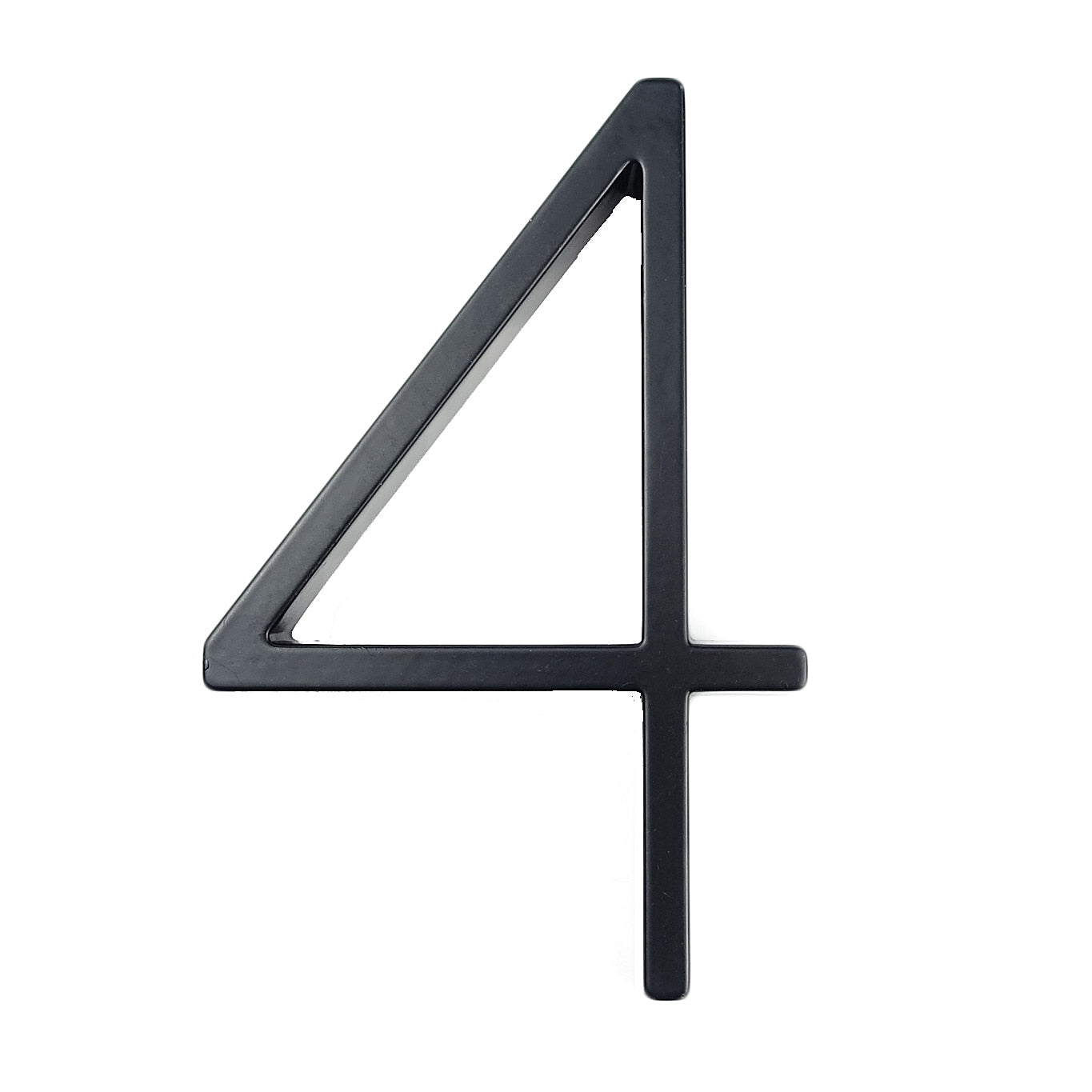 LZINA™ | Large modern metal house number address accessory