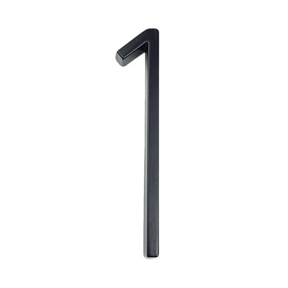 LZINA™ | Large modern metal house number address accessory