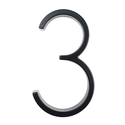 LZINA™ | Large modern metal house number address accessory