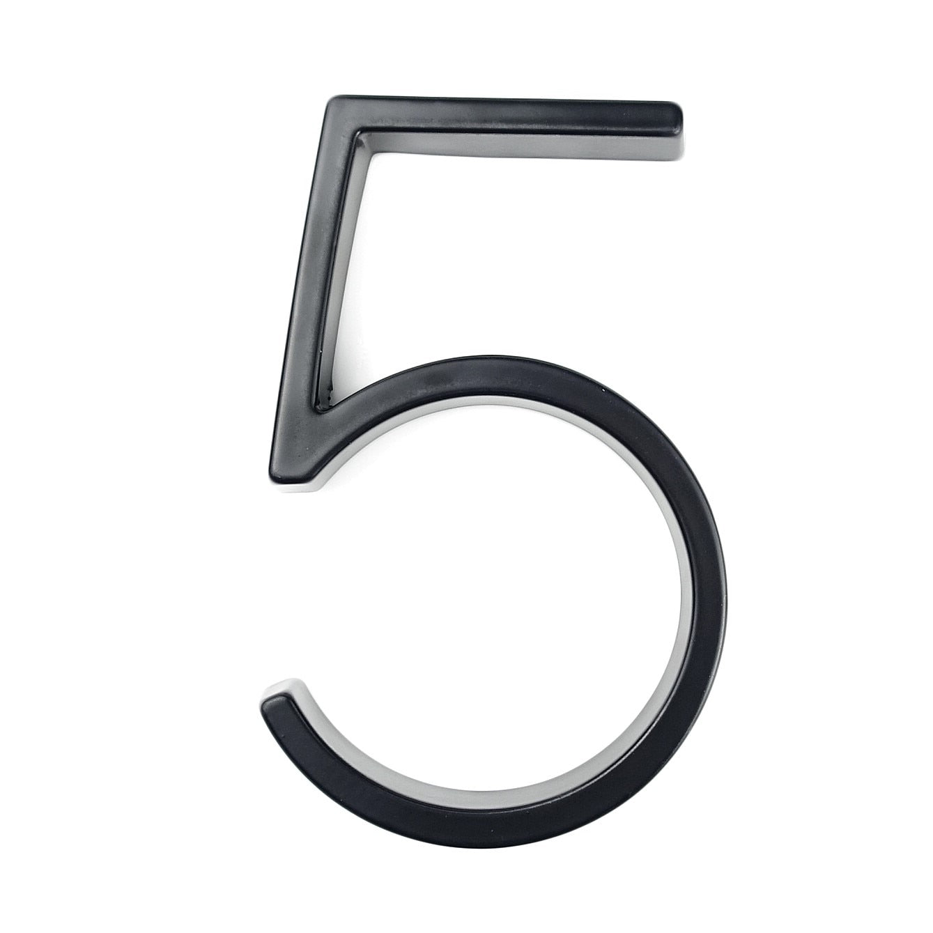 LZINA™ | Large modern metal house number address accessory