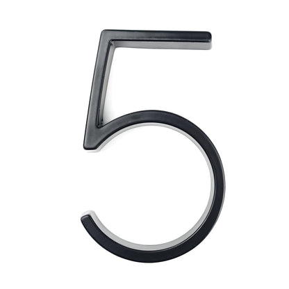LZINA™ | Large modern metal house number address accessory