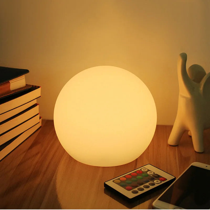 BowLift GlowSphere Table Lamp — Modern, Cosmopolitan Charm