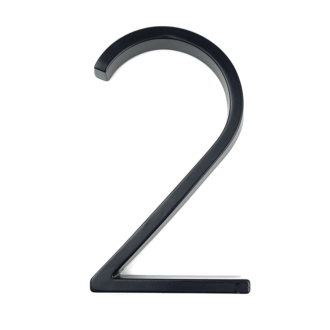 LZINA™ | Large modern metal house number address accessory