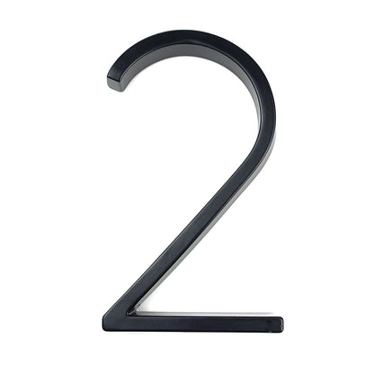 LZINA™ | Large modern metal house number address accessory