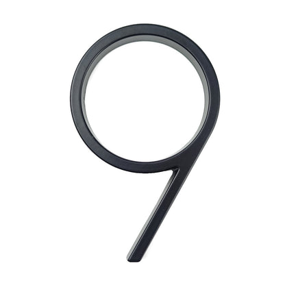 LZINA™ | Large modern metal house number address accessory
