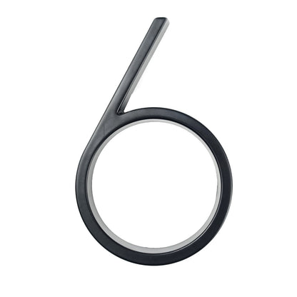 LZINA™ | Large modern metal house number address accessory