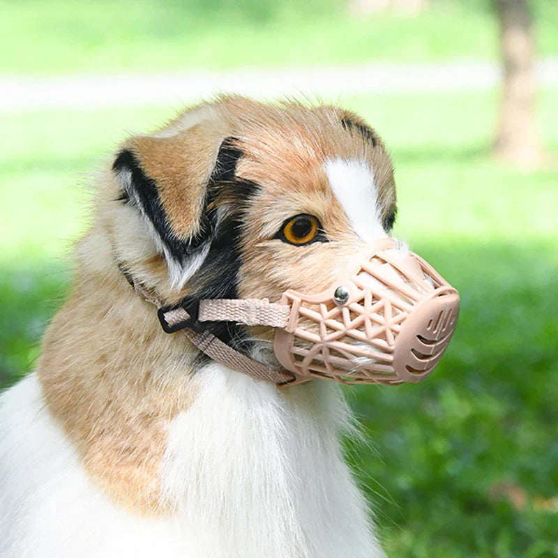 Breathable dog muzzle with comfortable fit Bowlift