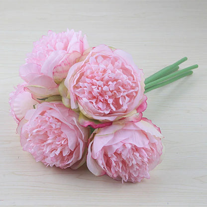 BowLift | Large Peony Silk Flower Bouquet Set