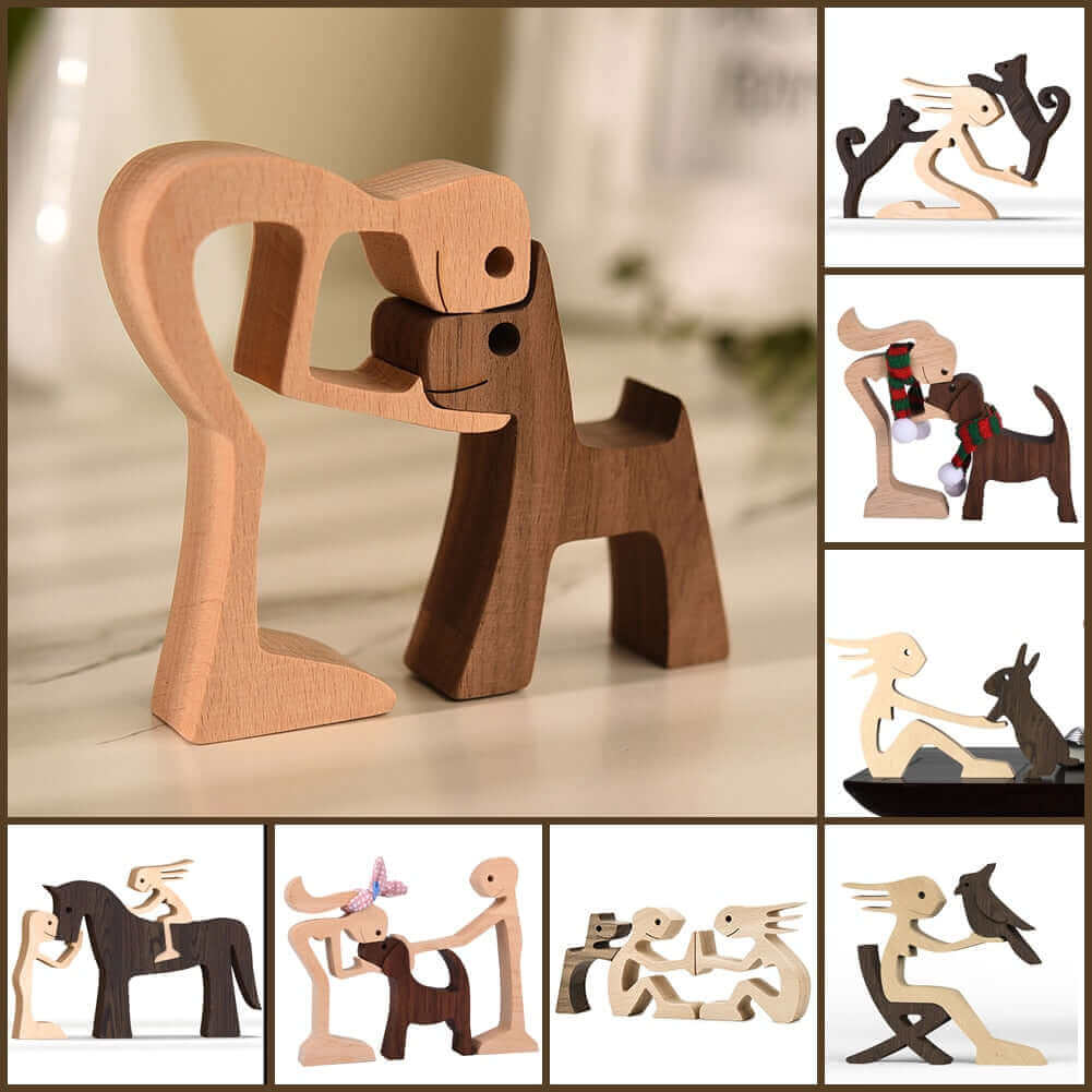 LZINA™ | Danish Wooden Animal Ornaments