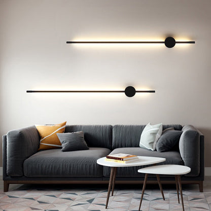 BowLift Urban Modern Minimalist LED Linear Wall Sconce — Sleek, Energy-Efficient Ambient Lighting